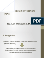 Analisa Proses Interaksi (Api)