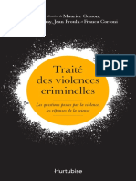 Traité Des Violences Criminelles: Maurice Cusson, Stéphane Guay, Jean Proulx Franca Cortoni