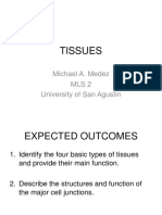Tissues: Michael A. Medez Mls 2 University of San Agustin