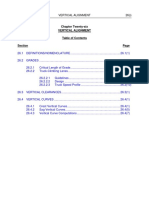 Chapter Twenty-Six Vertical Alignment Section