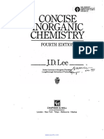 Concise Inorganic Chemistry (4th Edition) by J.D.Lee PDF
