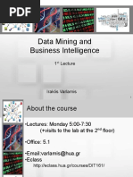 Data Mining and Business Intelligence