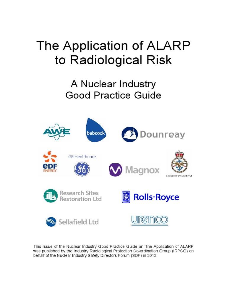 ALARP Application in Nuclear Safety Guide | PDF | Risk | Risk Assessment