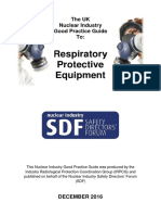 Respiratory Protective Equipment: The UK Nuclear Industry Good Practice Guide To