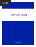 Haha User Manual PDF