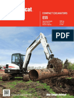 Compact Excavators: Scan The Code To Watch E55 Video