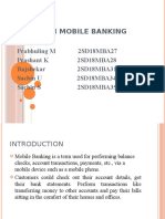 Mobile banking PPT