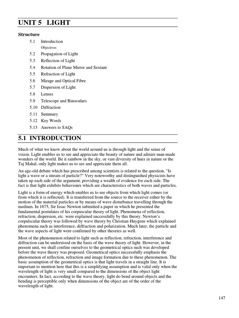 Light PDF | PDF | Optics | Eclipse
