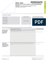 COVID-19 Safety Plan: Company Details