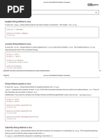 Learn Java - String Methods Cheatsheet - Codecademy PDF