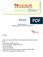 Finconsult - Porezi - CR