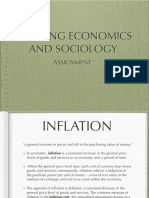 Building Economics and Sociology: Assignment