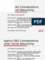Agency E&O Considerations When Social Networking