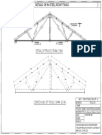 Details of in Steel Roof Truss