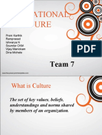 Organisational Culture Final