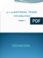 Chapter 11 - International Trade. Introduction PDF