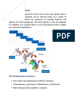 Bioinformatics Databases