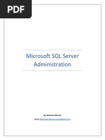 SQL Server Administration PDF