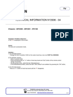 Technical Information N°2006 - 04: Chassis: EFC030 - EFC031 - IFC130