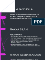 Makna Dan Aplikasi Sila 4 Pancasila