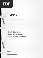 Stack: Lesson 04 DCIT25 - Data Structure and Algorithms