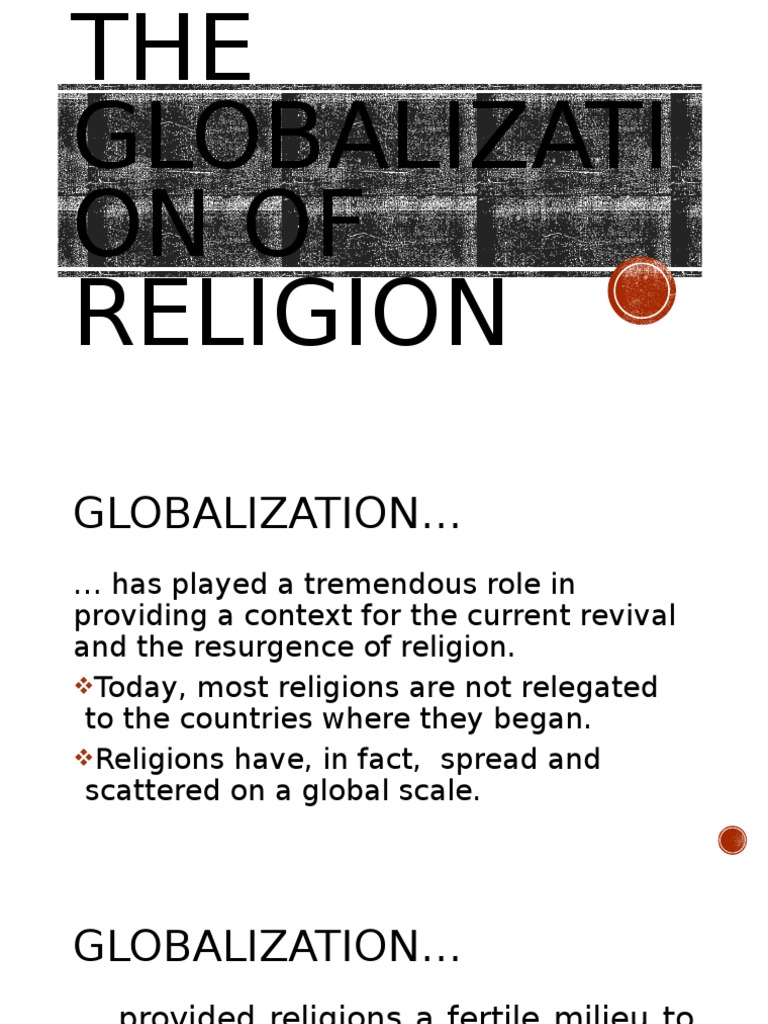 Globalization's Impact on Religion | PDF | Rationalism | Globalization