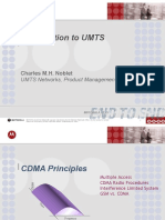 Introduction To UMTS: Charles M.H. Noblet