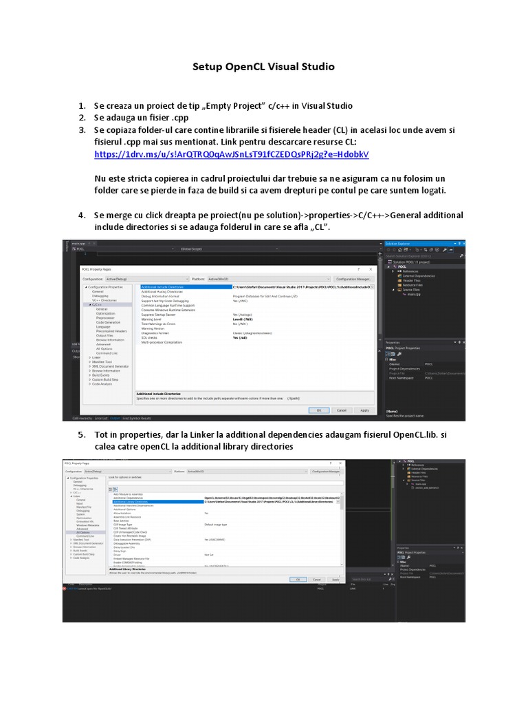 OpenCL Setup Guide for Developers | PDF | Art | Technology & Engineering