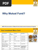 Why Mutual Fund?: AMFI IAP (Association of Mutual Funds India Investor Awareness Program)