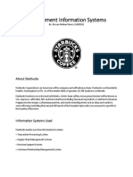 Management Information Systems: About Starbucks