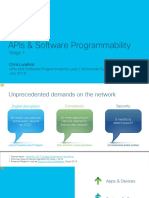 APIs and Software Programmability - Stage 1 PDF