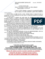 ACTE Bursa Sociala Si Ocazionala Sem II PDF