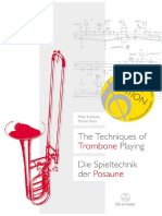 The Techniques of Trombone Playing PDF