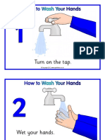 How To Wash Your Hands: Turn On The Tap