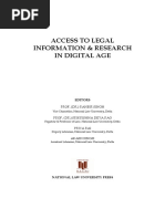 Access To LEgal Informationa and Research in Digital Age PDF