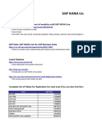 10.RDS SHL HANA10V8 Technical Content Mapping EN XX