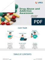 Drug Abuse and Addiction Awareness: - Minor Project Presentation