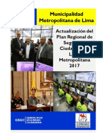 Plan Regional Seguridad Ciudadada-Lima 2017