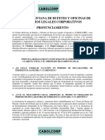 Pronunciamiento Laboral - CABOLCORP PDF