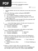 Fourth Quarterly Assessment in Science 6: I. Answer