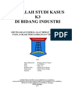 Makalah Studi Kasus K3 Di Bidang Industri