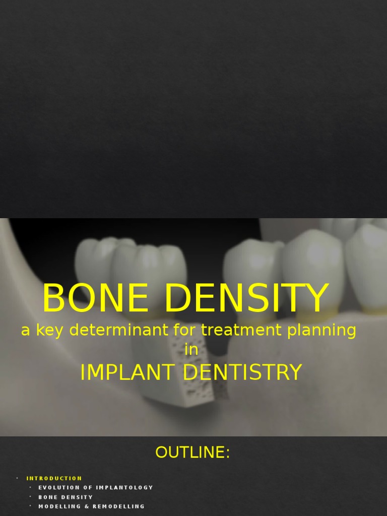 Bone Density | PDF | Bone | Dental Implant