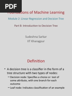 Foundations of Machine Learning: Module 2: Linear Regression and Decision Tree