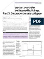 Design of Precast Concrete Oors in Steel-Framed Buildings. Part 3: Disproportionate Collapse