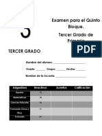 05. Examen 3er. Grado Bloque 5