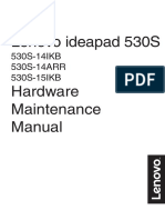 Lenovo Ideapad 530S Hardware Maintenance Manual: 530S-14IKB 530S-14ARR 530S-15IKB