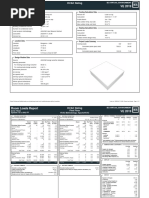 Model Data Cooling Calculation Data