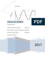 OSCILACIONES Laboratorio Física II PDF