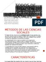 Métodos de Investigación de Las Ciencias Sociales