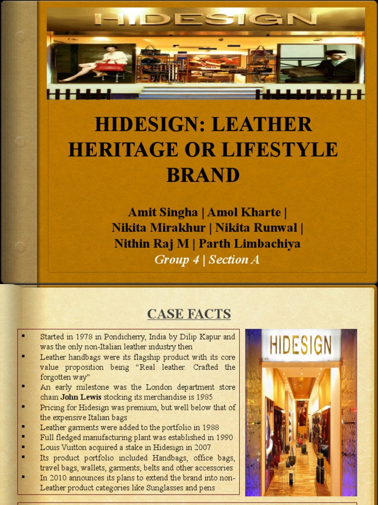 Hidesign | PDF | Luxury Goods | Brand